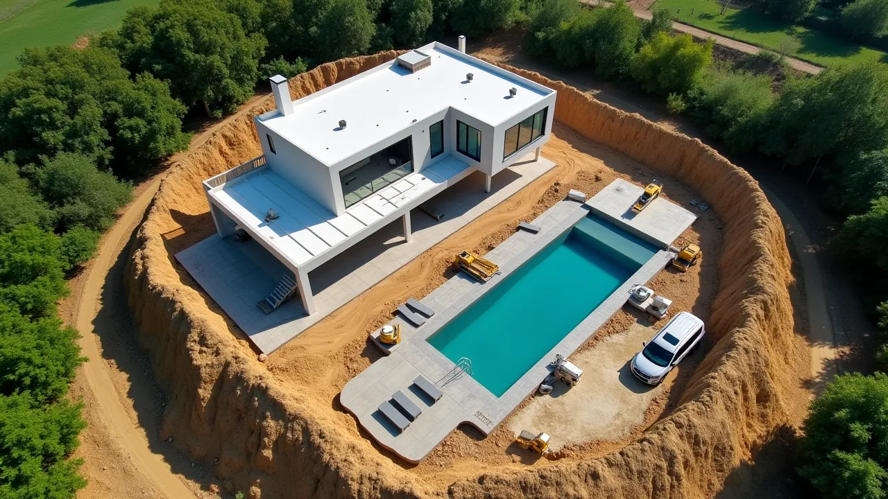 Construction maison : Intégrer une piscine dès la construction de votre maison