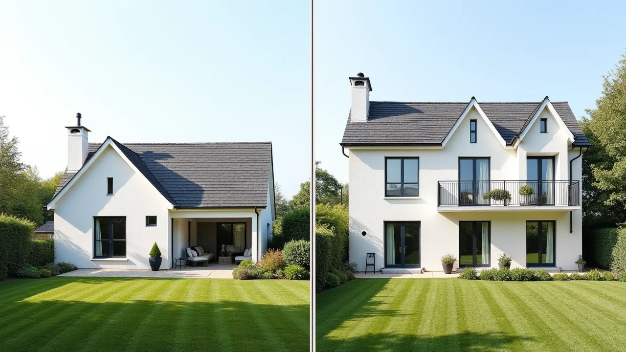 Construction maison : Maison plain-pied ou à étage : comment choisir ?